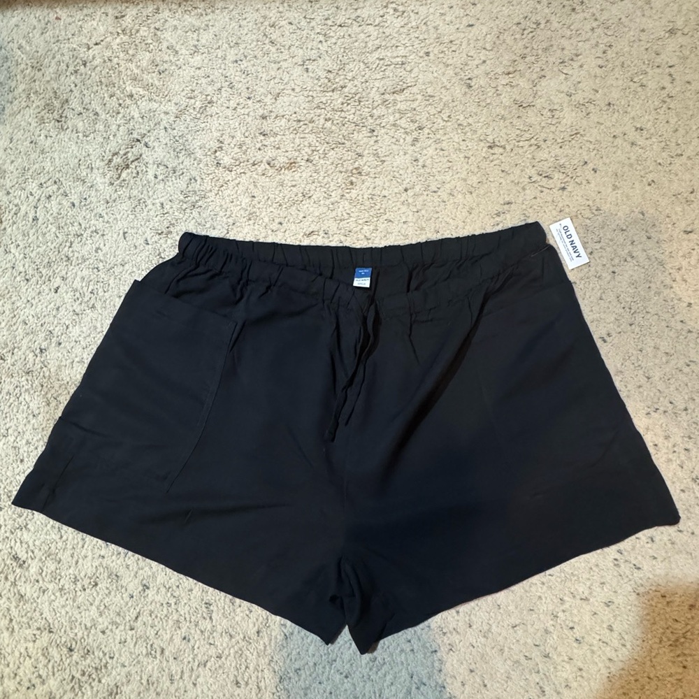 Old Navy Women's High Waist Shorts - Black